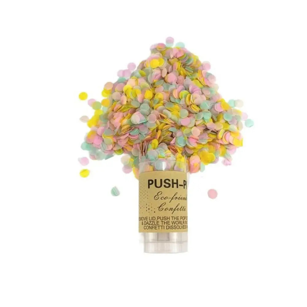 Canons à Confettis Ronds Colorés Baby Shower Mariage – vue 21