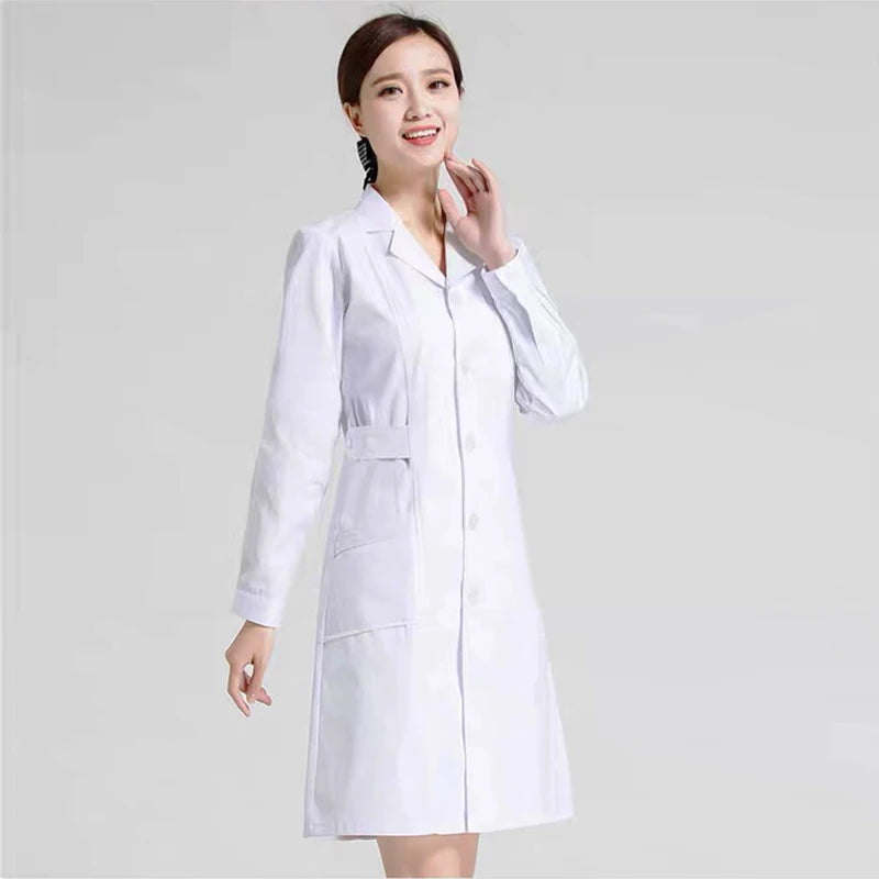 Blouse d'Infirmière Blanche Femme – vue 3