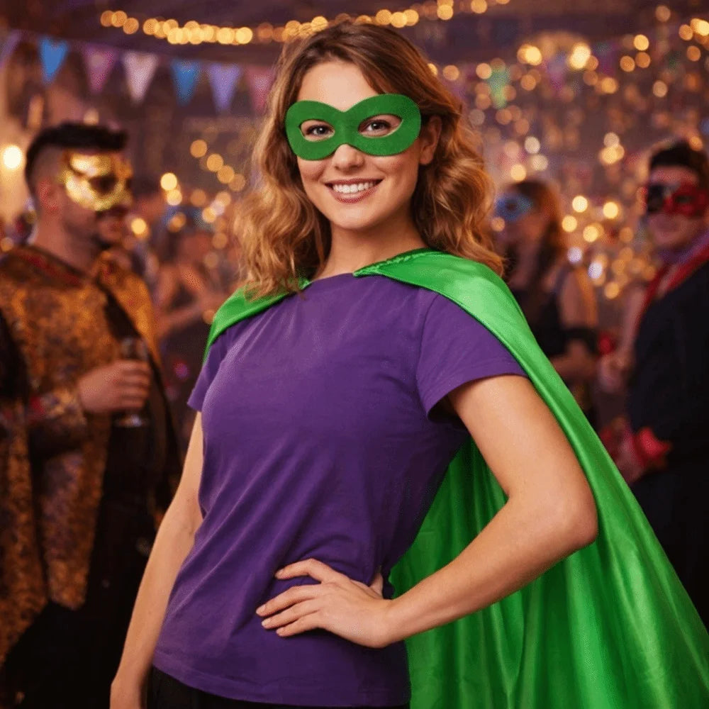 Cape de Super-Héros et Masque Réutilisables – vue 4