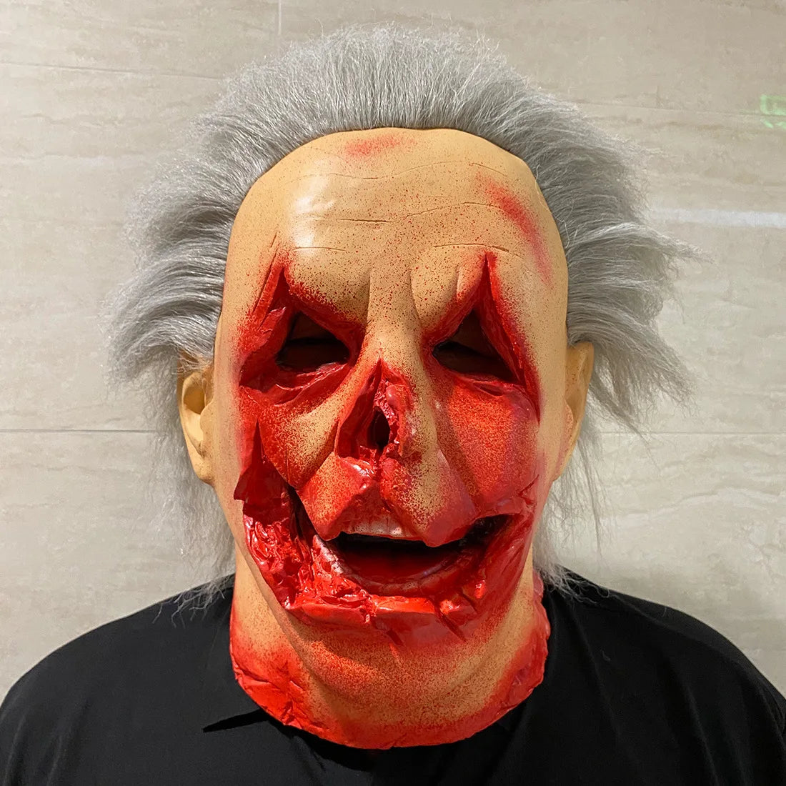 Masque Monstre Réaliste en Latex – vue 5