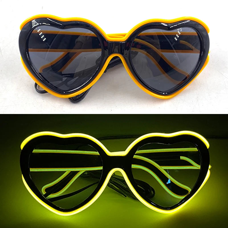 Lunettes Néon LED Lumineuses – vue 31