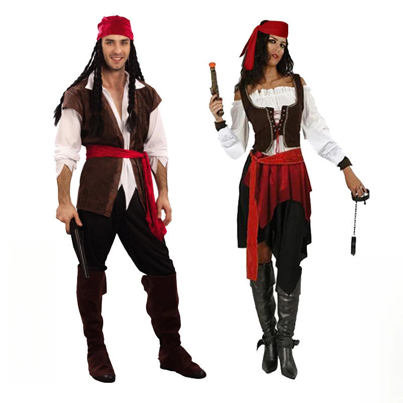Kit Duo Déguisement Pirates Couple