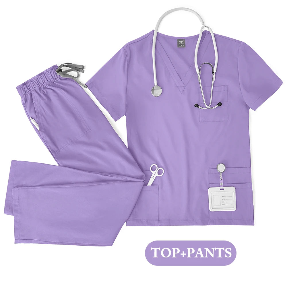 Tenue Médicale Unisexe — Ensemble Blouse et Pantalon – vue 7