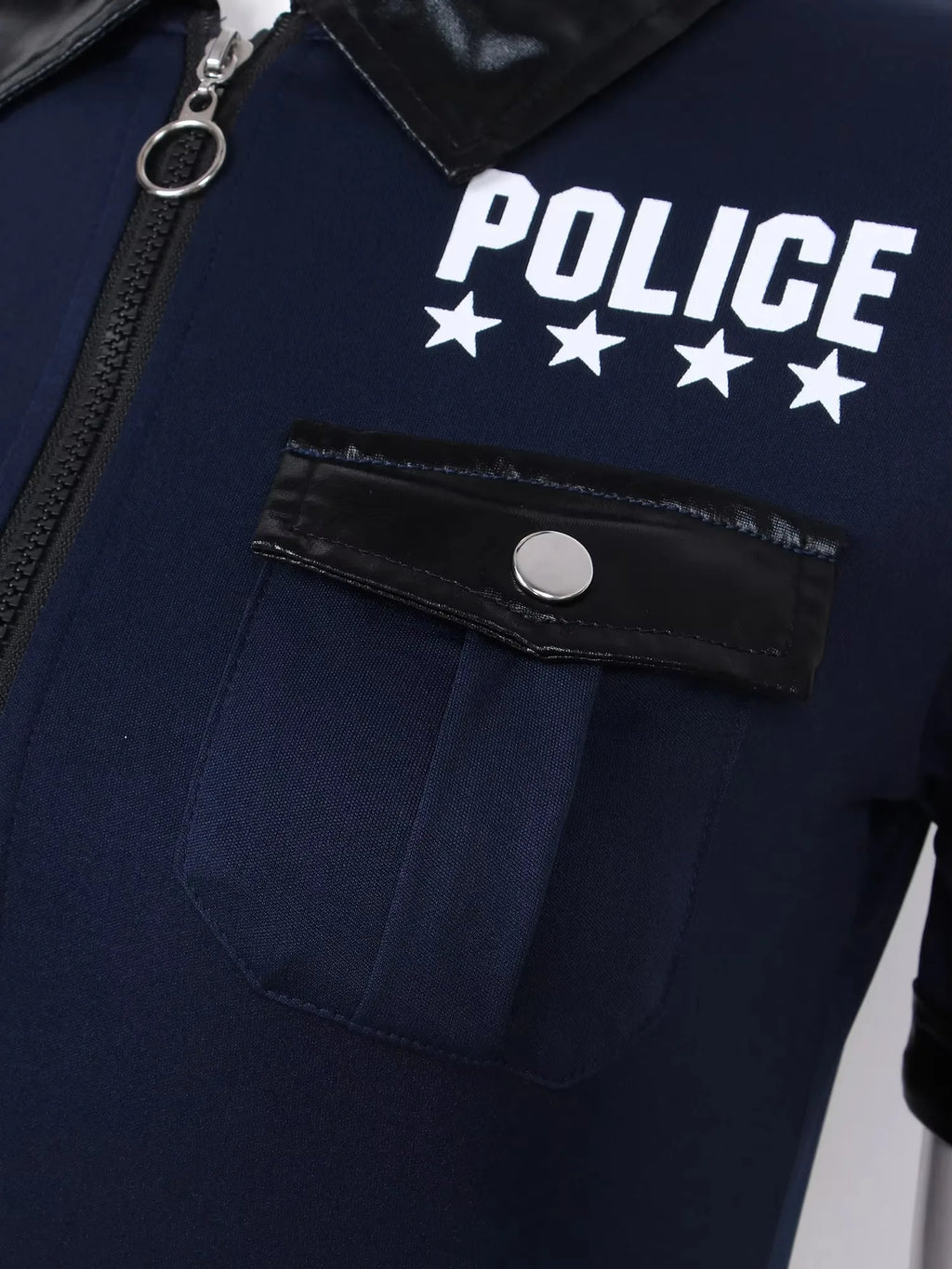 Déguisement Policière - Combinaison avec Ceinture et Casquette – vue 5
