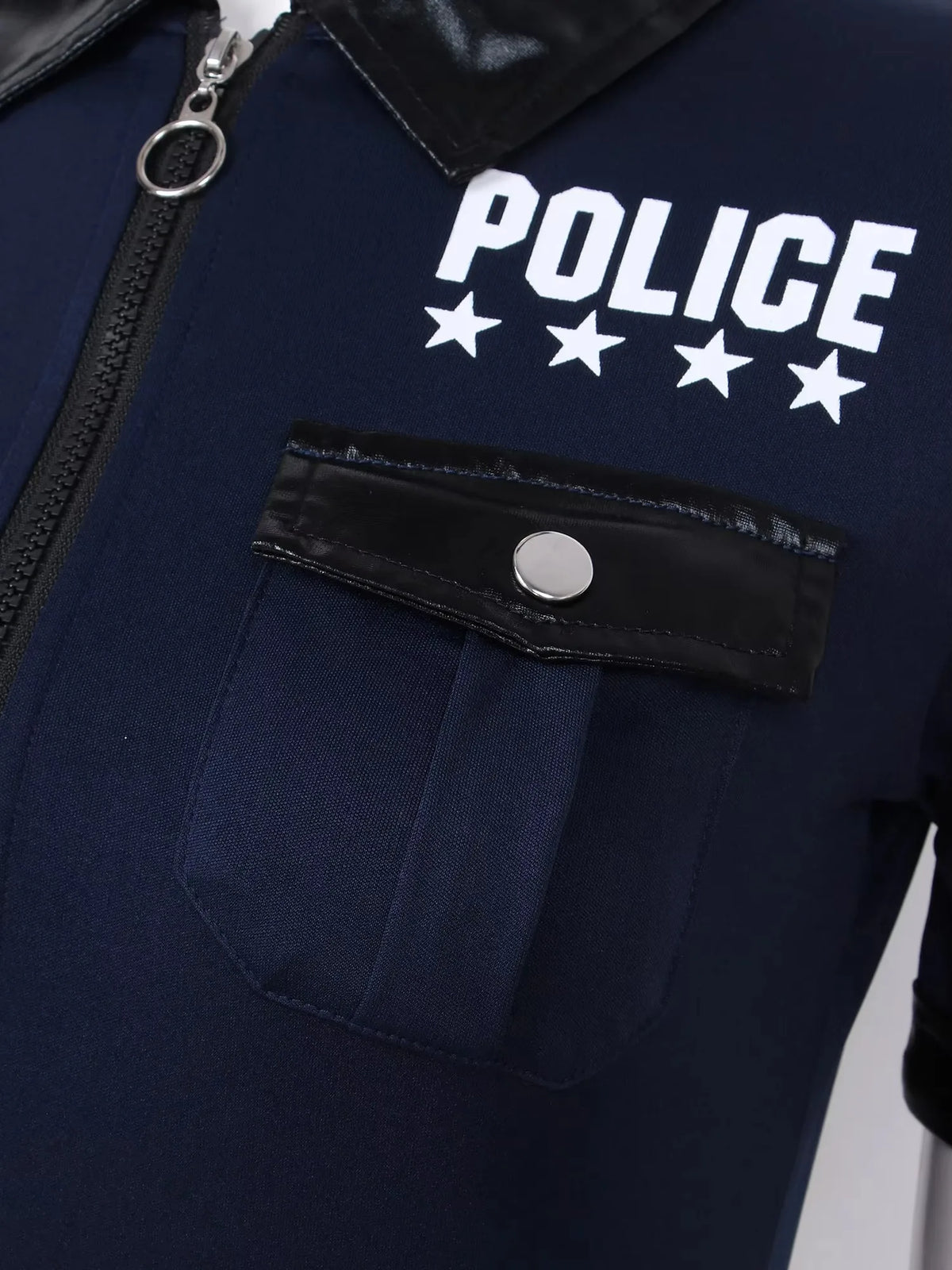 Déguisement Policière - Combinaison avec Ceinture et Casquette – vue 5