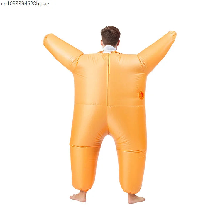 Déguisement Gonflable Homme Rondouillard Adulte – vue 2