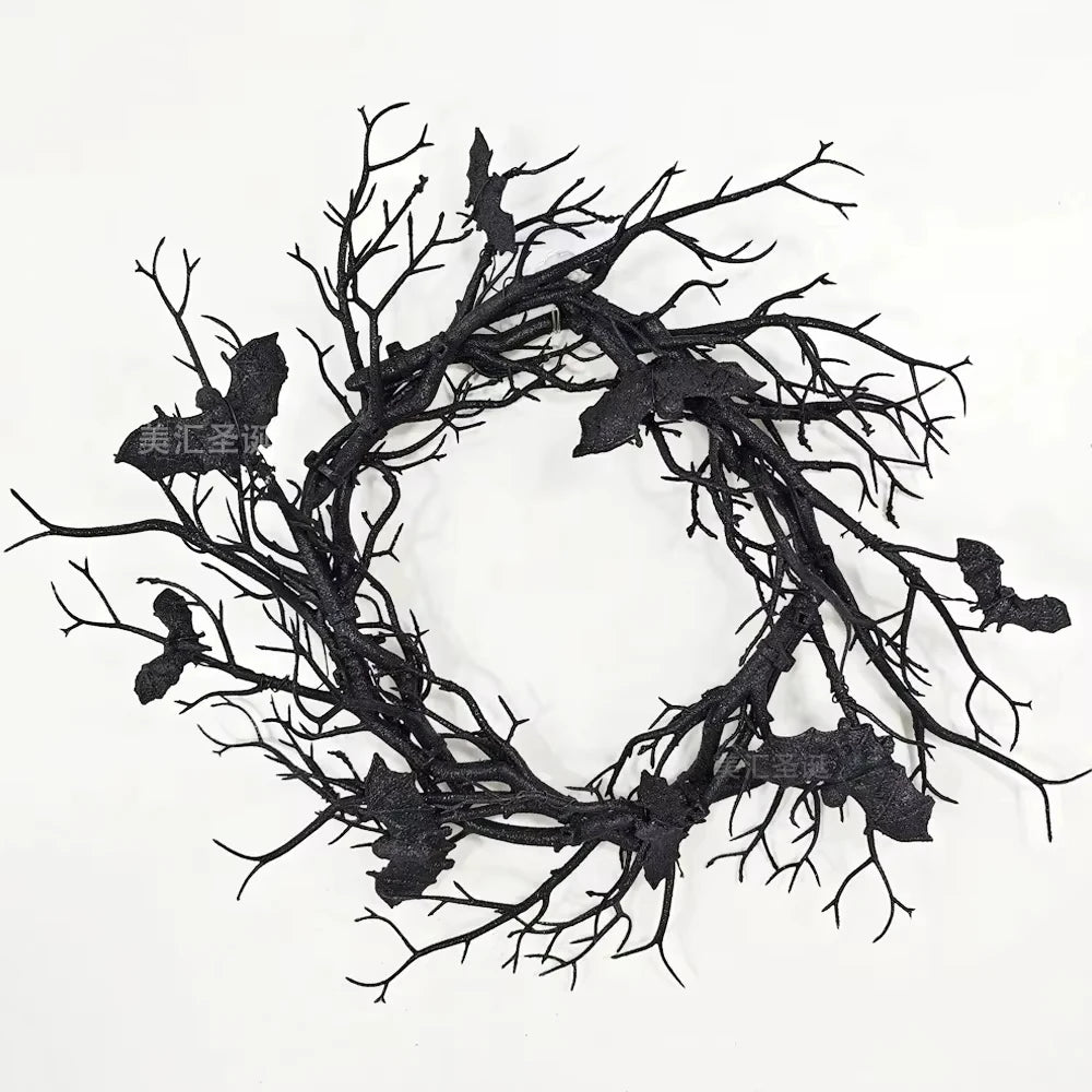 Couronne décorative LED Halloween – vue 7