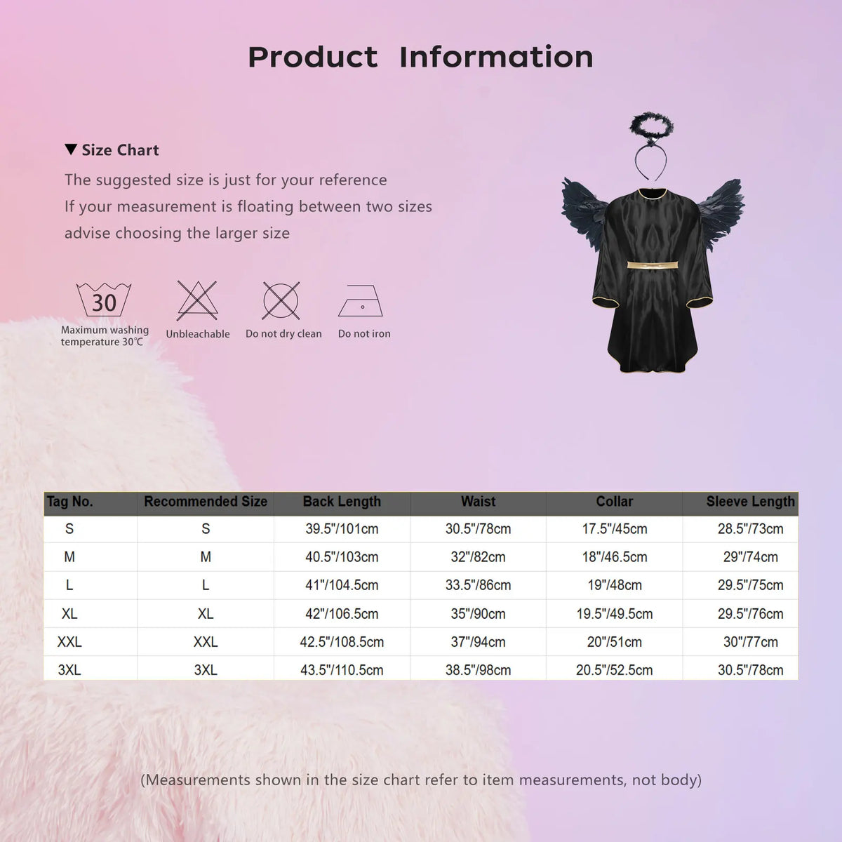 Kit Duo Déguisement Ange et Démon Couple – vue 5