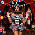Combinaison Clown Sexy Femme – Dompteuse de Cirque – vue 7