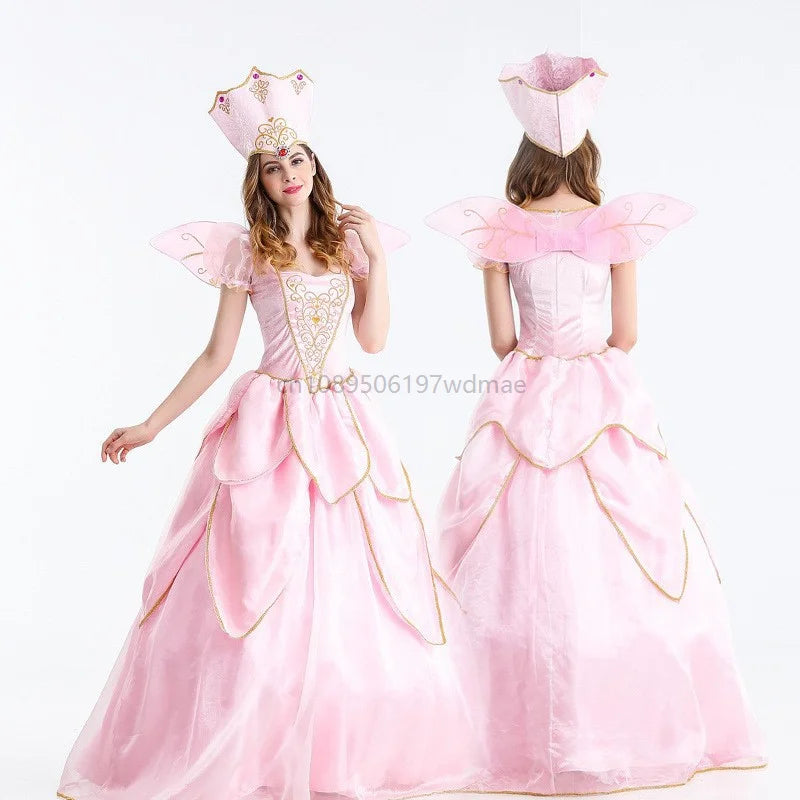 Robe de Princesse Ange Rose Femme - Costume de Scène et Fête – vue 5