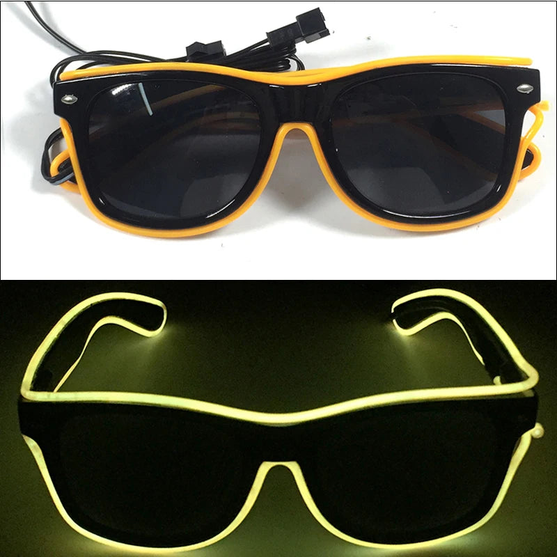 Lunettes Néon LED Lumineuses – vue 49
