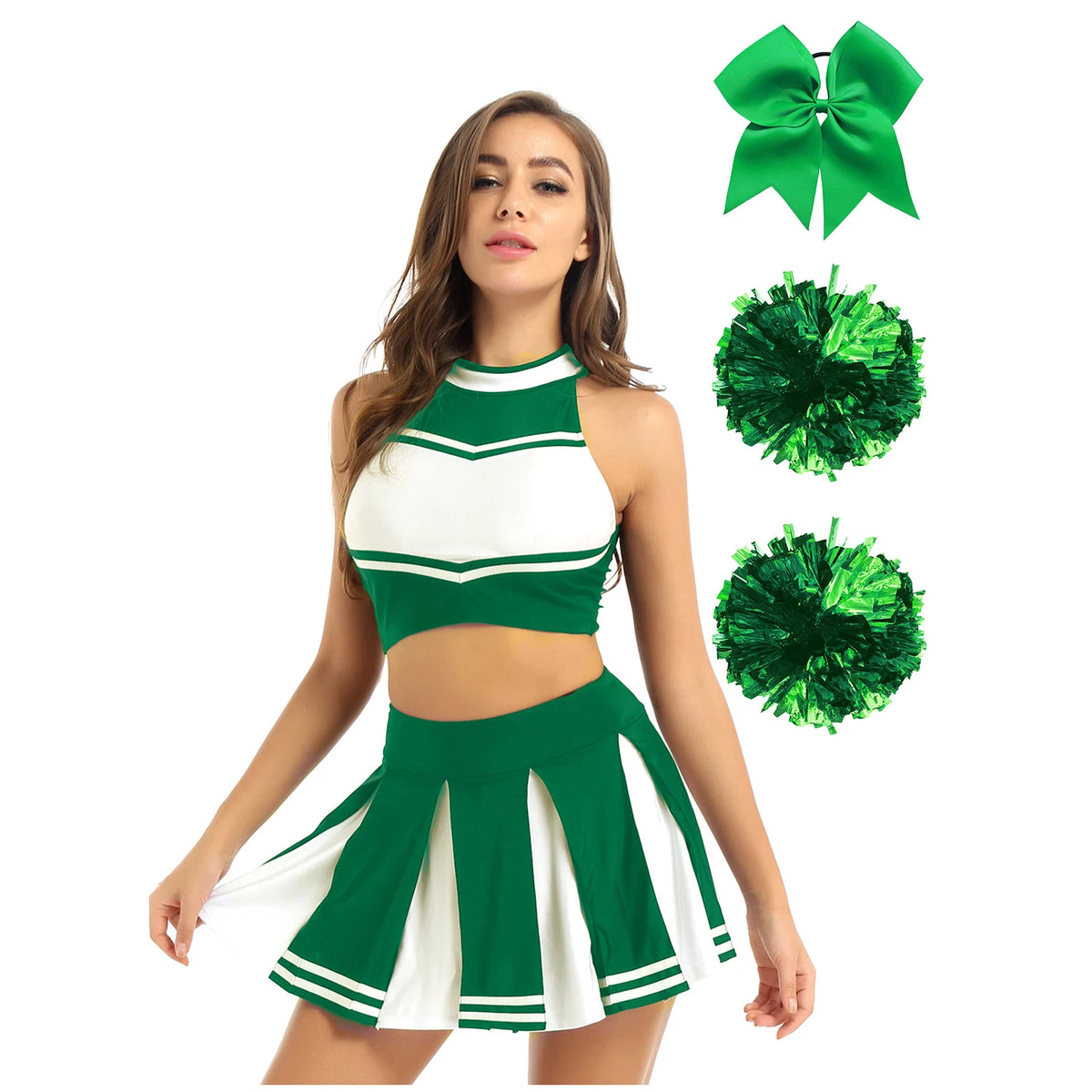 Déguisement Pom-Pom Girl pour Femme — Ensemble Complet – vue 6