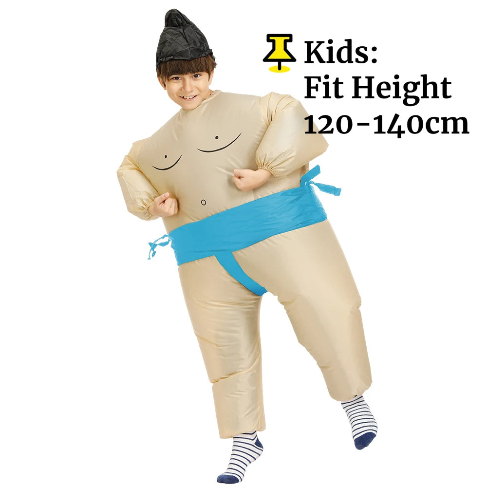 Déguisement Gonflable Sumo Adulte – Costume Rigolo – vue 13