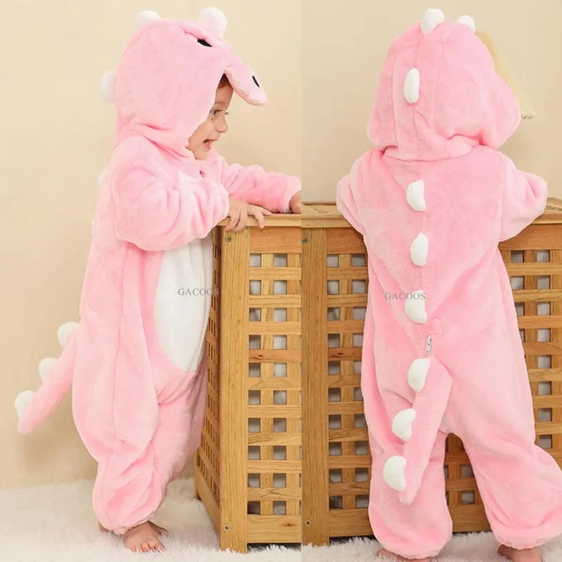 Combinaison Bébé Kigurumi – Requin, Licorne, Panda – vue 31