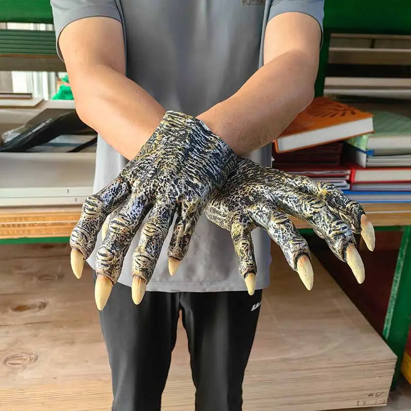 Gants Griffes de Loup-Garou en Latex – vue 5