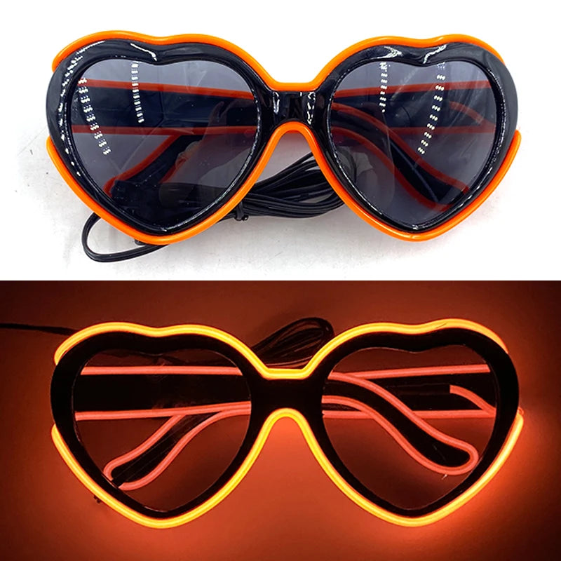 Lunettes Néon LED Lumineuses – vue 47