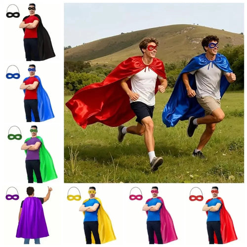 Cape de Super-Héros et Masque Réutilisables – vue 2