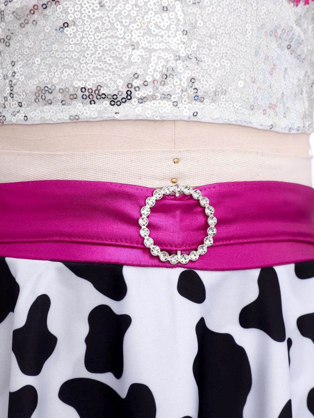 Déguisement Cowgirl Fille à Sequins – Crop Top et Jupe-Culotte – vue 4