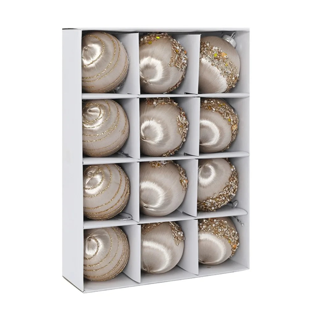 Lot de 12 Boules de Noël 6cm Incassables - Décoration Sapin – vue 9