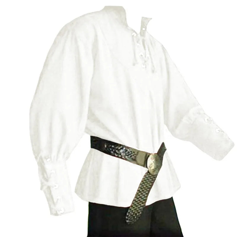 Chemise de Pirate Médiévale Homme – vue 4