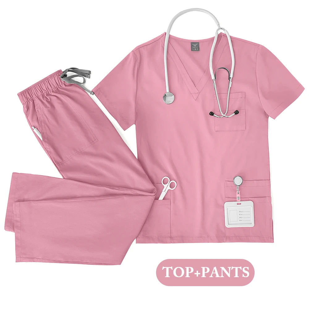 Tenue Médicale Unisexe — Ensemble Blouse et Pantalon – vue 10