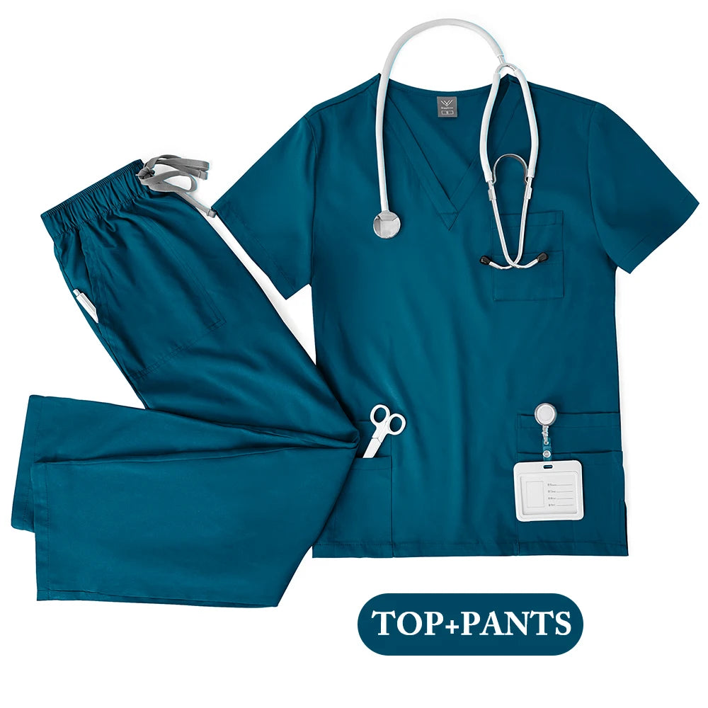 Tenue Médicale Unisexe — Ensemble Blouse et Pantalon – vue 9