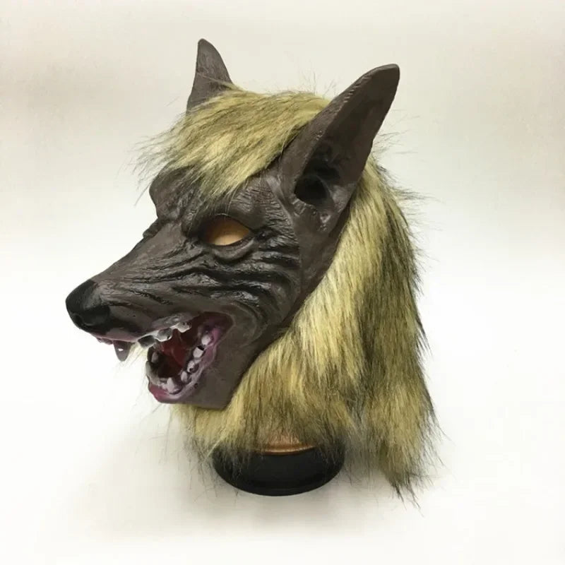 Masque Loup Effrayant avec Griffes – vue 8