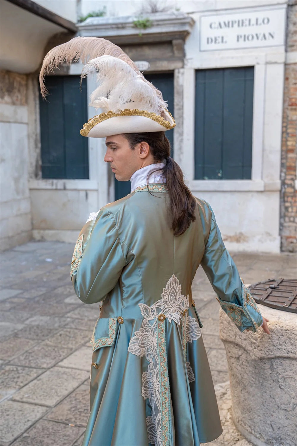 Costume de Prince Baroque XVIIIe Siècle Homme – Tenue Royale – vue 3