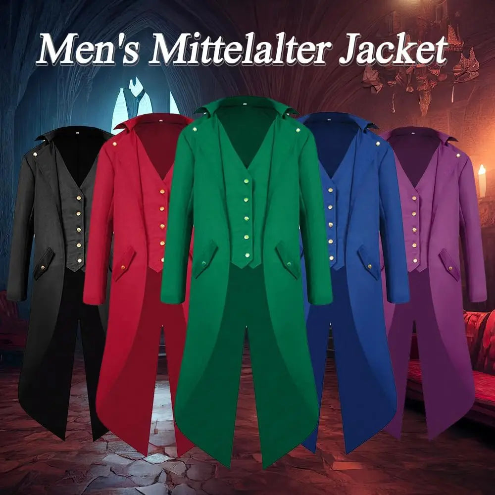 Veste Queue-de-Pie Vampire Steampunk Homme – vue 5