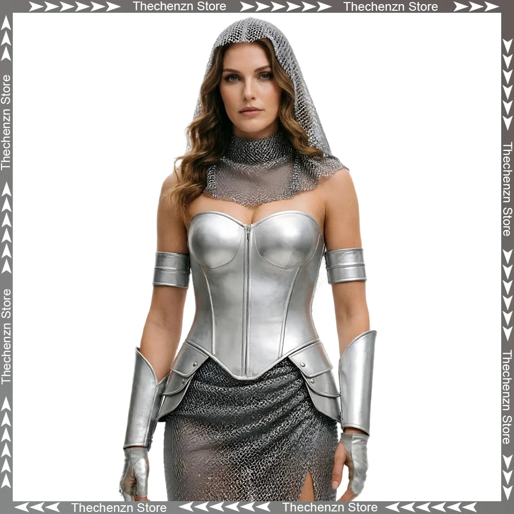 Déguisement Chevalière Médiévale Femme – Fausse Armure