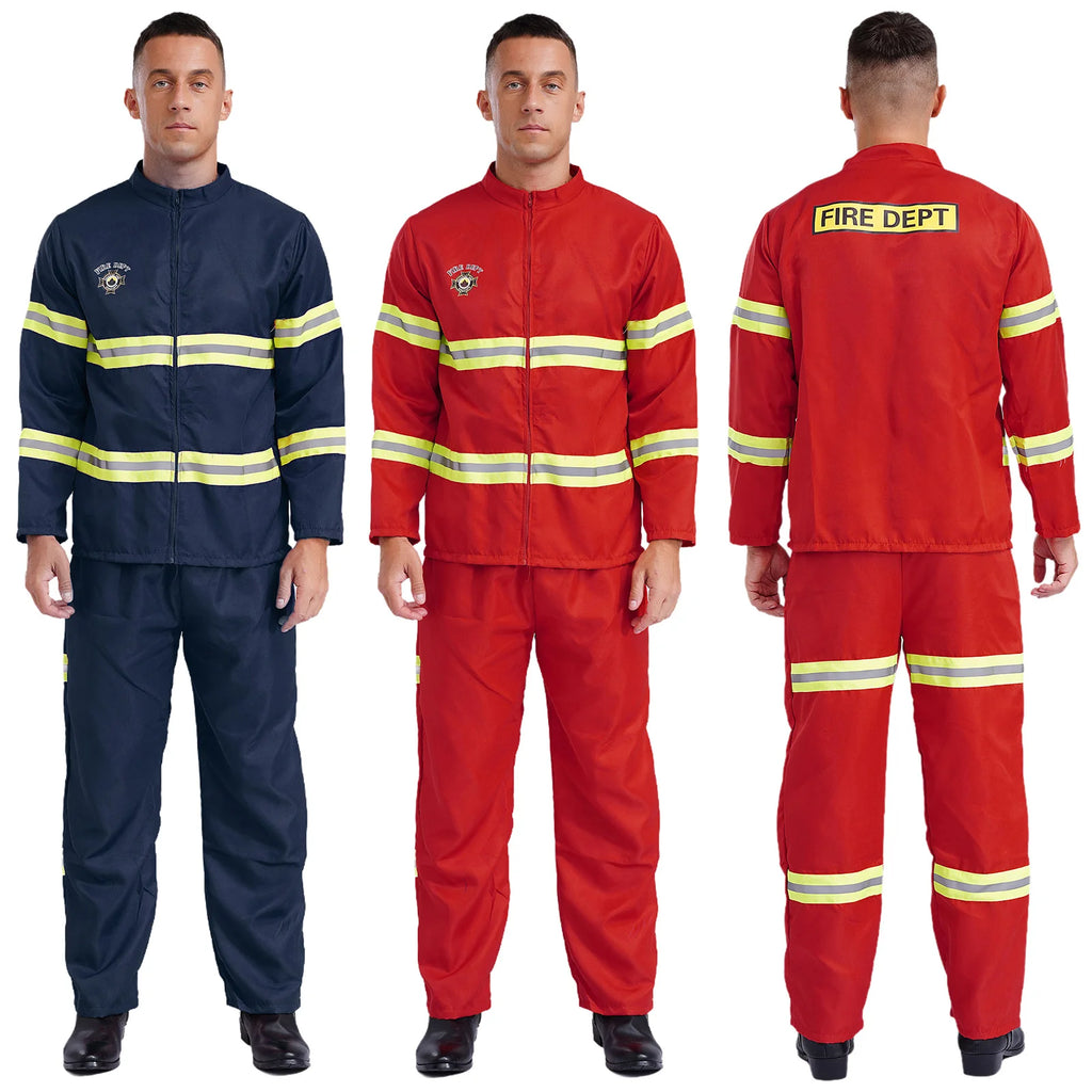 Costume Capitaine Pompier Homme – Ensemble Complet – vue 2