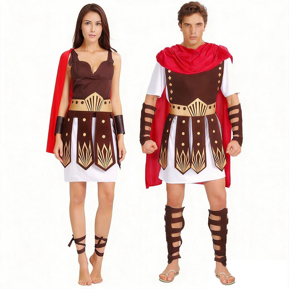 Déguisement Guerrier Romain avec Cape – Homme ou Femme – vue 4