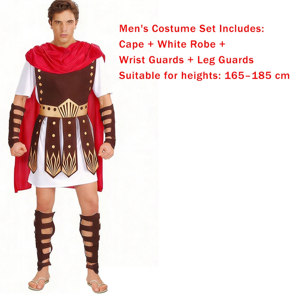 Déguisement Guerrier Romain avec Cape – Homme ou Femme – vue 6