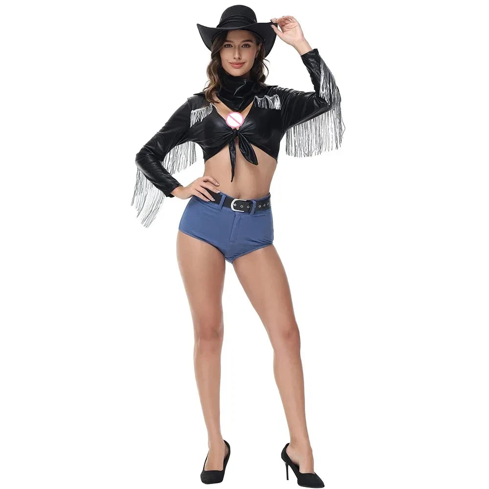 Déguisement Cowgirl Sexy Femme – Tenue Western Rétro – vue 3