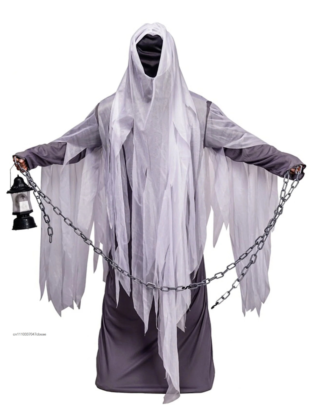 Robe Fantôme de la Terreur – Déguisement Effrayant – vue 5