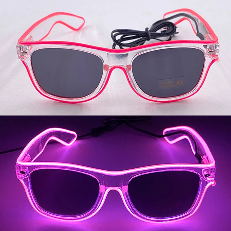 Lunettes Néon LED Lumineuses – vue 40