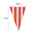 Fanions triangulaires blancs Carnaval – vue 6