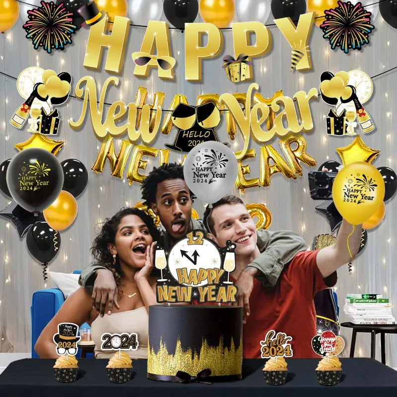 Kit Banderole et Ballons pour Nouvel An – vue 4