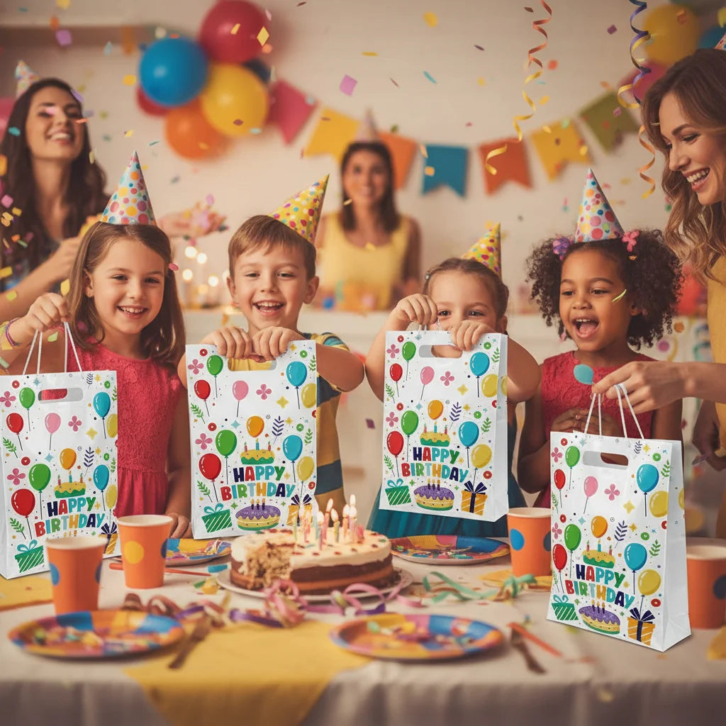 Lot de Sacs Cadeaux Anniversaire Enfant – vue 6