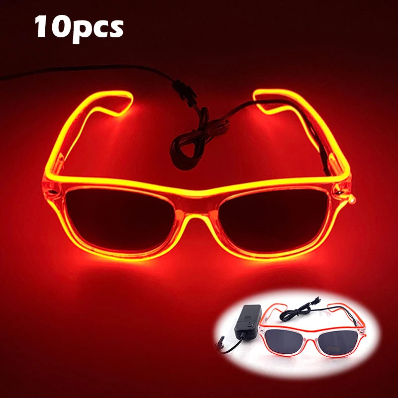 Lunettes Lumineuses LED Néon – vue 28