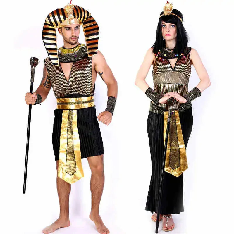 Déguisement Égypte Antique Famille – Pharaon, Reine et Cléopâtre – vue 2
