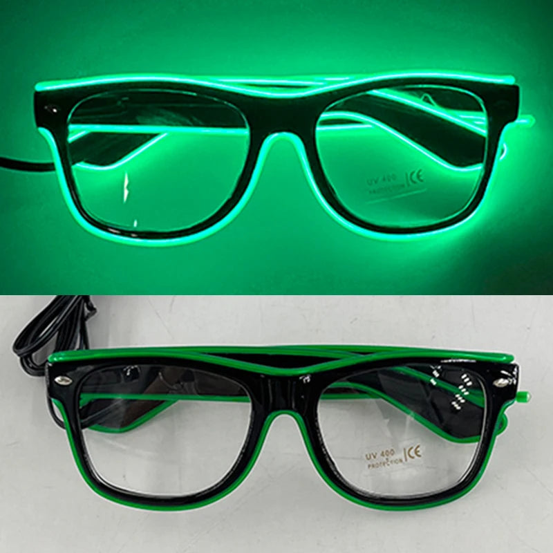 Lunettes Néon LED Lumineuses – vue 23