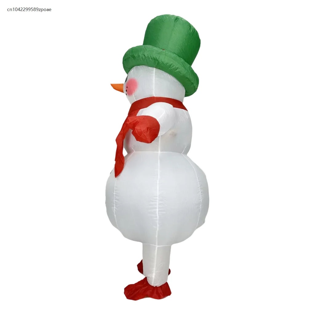 Déguisement Bonhomme de Neige Gonflable — Adulte – vue 5