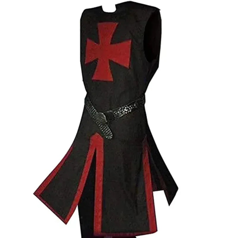 Costume de Croisé Médiéval Homme – Tabard à Croix – vue 5