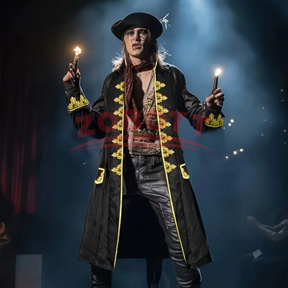 Manteau de Pirate Long Rétro Homme – vue 2
