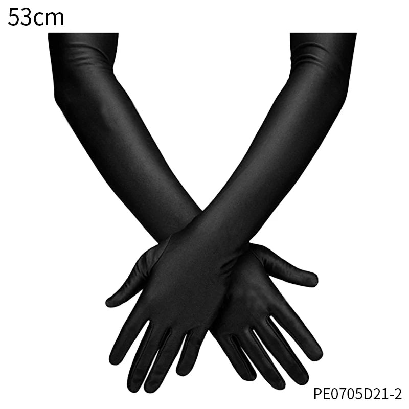 Kit Accessoires Années 20 Femme – Bandeau, Gants et Collier – vue 4