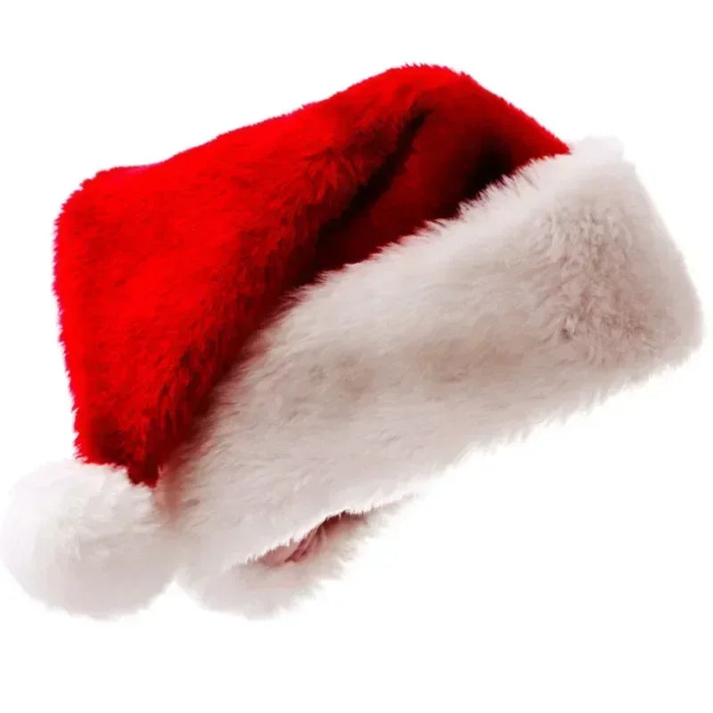Bonnet de Père Noël en Velours – Adulte et Enfant – vue 4