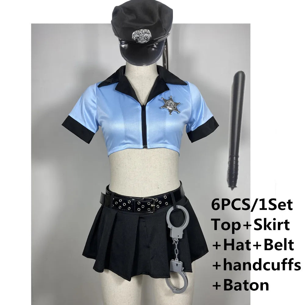 Déguisement Policière Sexy avec Accessoires – vue 12