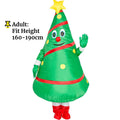 Déguisement Gonflable Sapin de Noël Adulte – vue 7