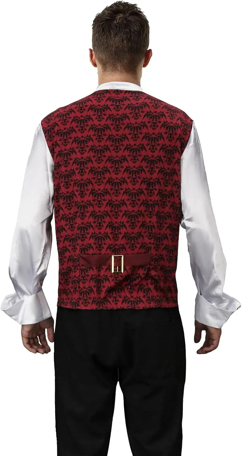 Déguisement Vampire Diable Homme avec Cape – vue 5